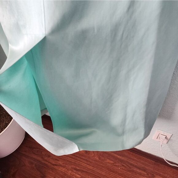 Worthington vintage silk linen blend front and back slit maxi skirt - Picture 10 of 13